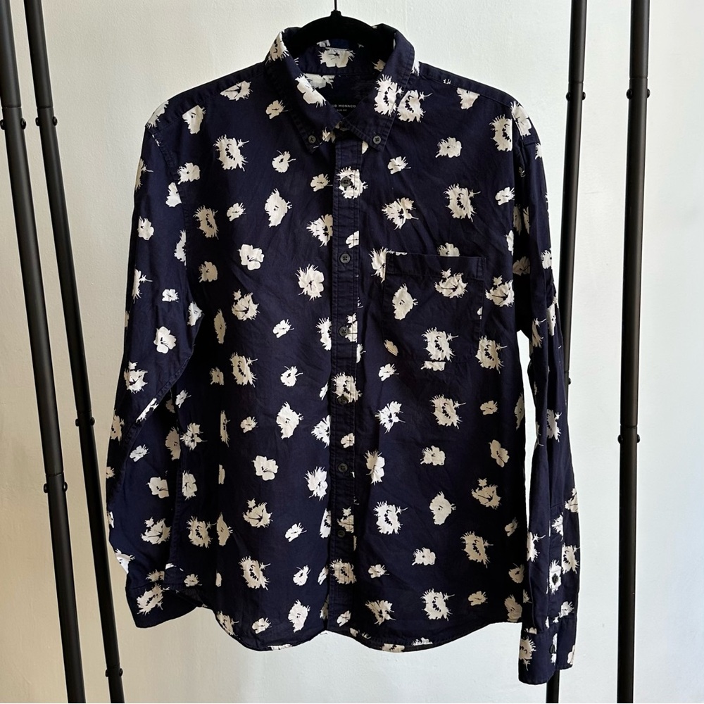 Club Monaco Floral Men's Shirt